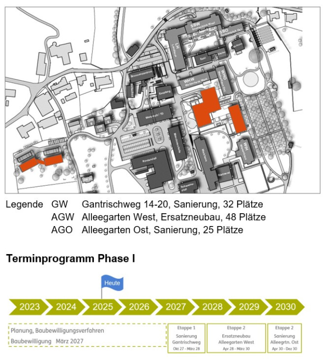 Vorprojekt für Ersatzneubau und Sanierung am Gantrischweg sowie Alleegarten abgeschlossen