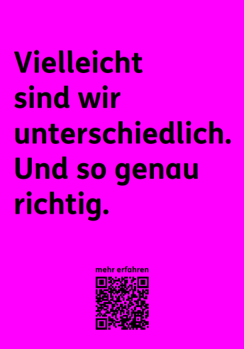 Plakatserie VIELLEICHT.