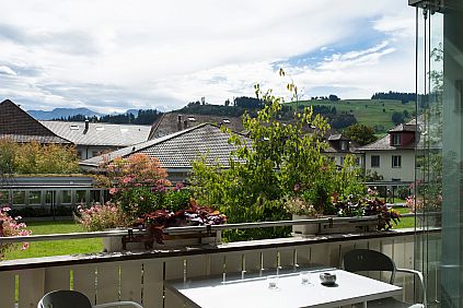 Balkon mit Aussicht