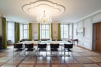 Grünes Zimmer im Schloss