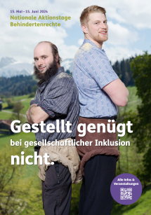 Kampagne Gestellt genügt nicht.