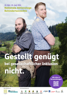 Gestellt genügt bei gesellschaftlicher Inklusion nicht.